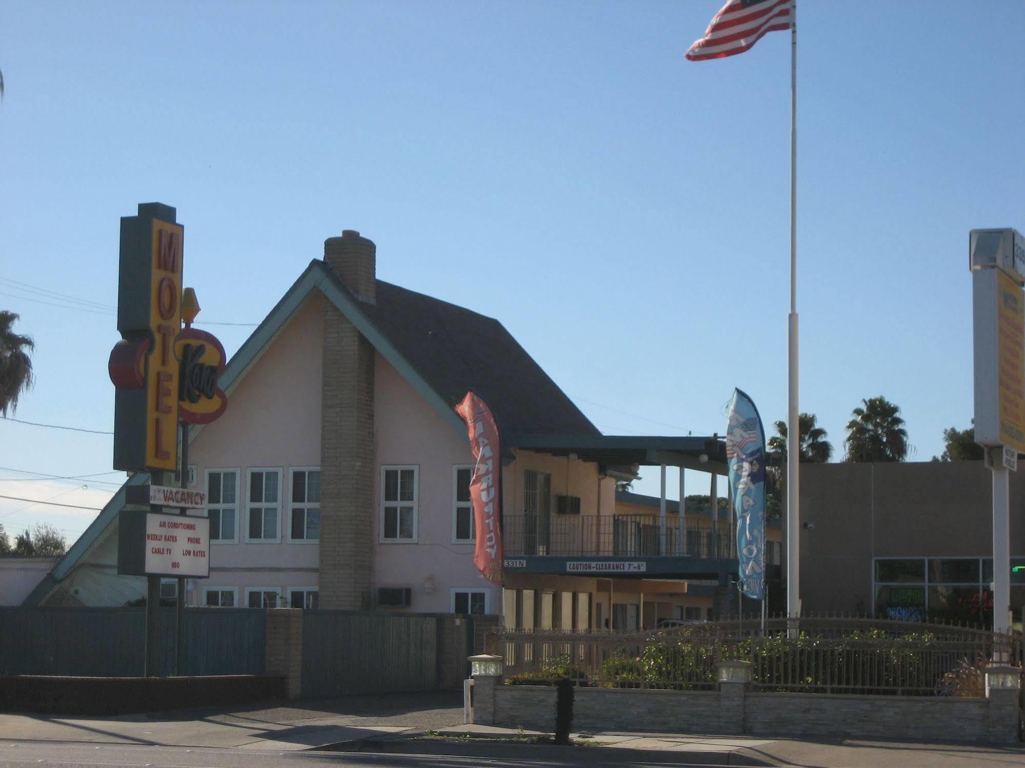 Kona Inn Motel Anaheim Eksteriør billede